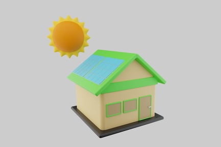 Preview: Sustainable living home solar panels