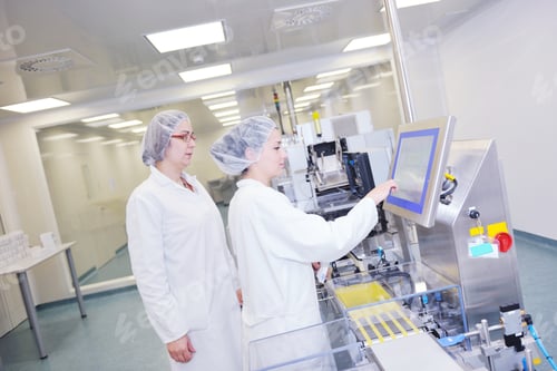 Preview: Medical Pills Industry Factory And Production Indoor