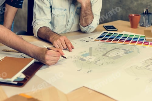Preview: Design Studio Architect Creative Occupation Meeting Blueprint Co