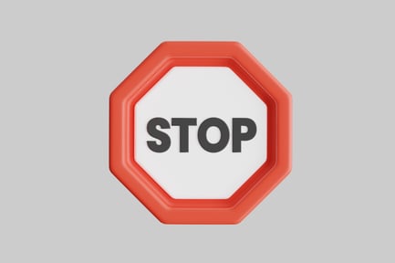 Preview: Octagonal stop sign.