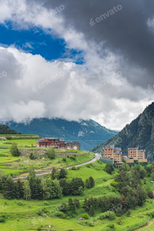Preview: Rural landscape in Andorra.