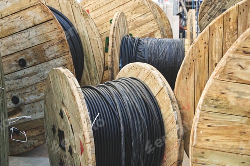 Preview: Roll of electrical wires for use in industrial systems