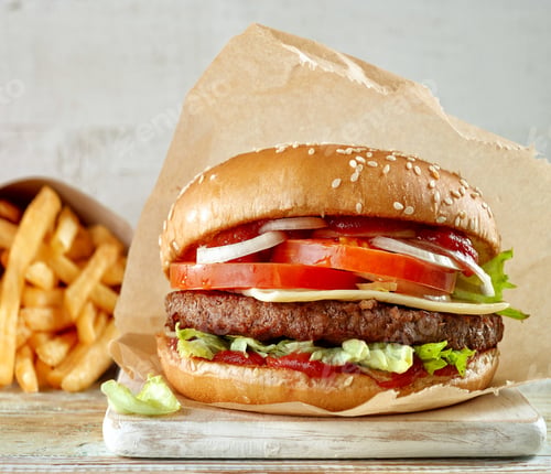 Preview: fresh tasty burger
