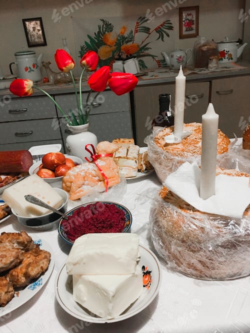 Preview: Ukrainian table for celebration of Easter