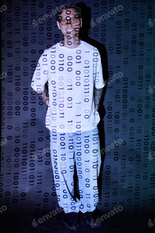 Preview: Computer hacker in cyberspace