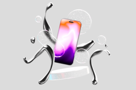 Visualização: Maquete móvel de metal líquido