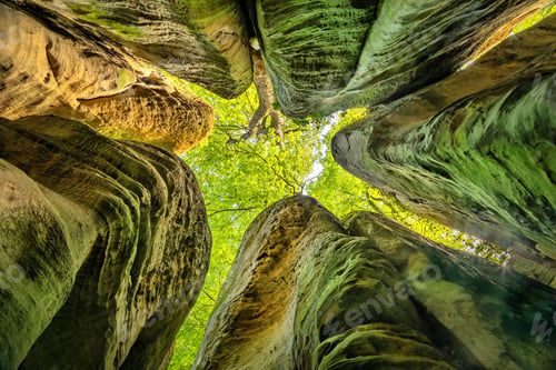 Preview: Sandstone rocks in Hruba Skala, Czechia