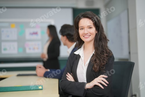 Preview: Colleagues in brainstorming meeting