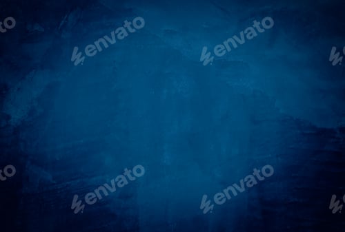 Preview: Vintage grunge blue concrete texture wall background with vignette.