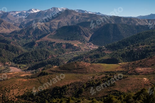 Preview: Morocco The High Atlas Mountain range view