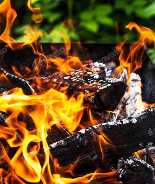 Preview: BBQ Fire Flames