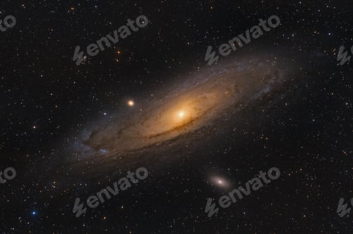 Preview: Scenic shot of the Andromeda galaxy in the universe