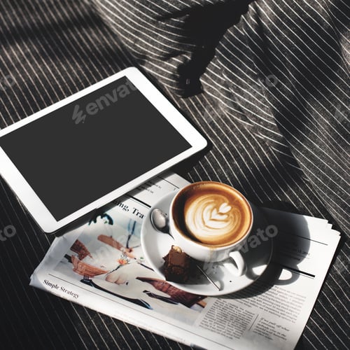 Preview: Mockup Copyspace Hands Digital Tablet Concept