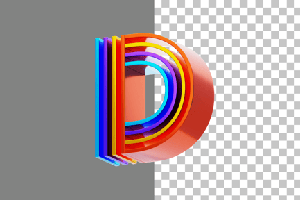 Preview: Parallel Lines D 3D Icon
