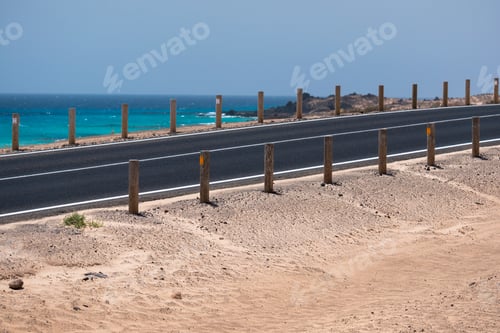 Preview: Road and ocean on Canary islands