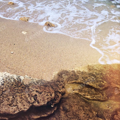 Preview: Water sand and rock