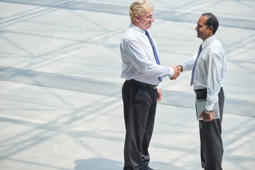 Preview: Business Executives Shaking Hands
