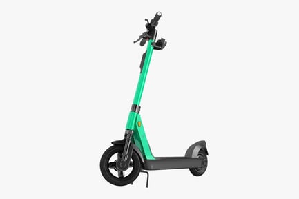Preview: Modern Green City Electric Scooter