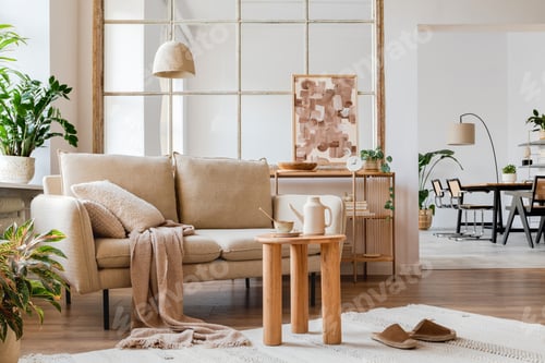 Preview: Modern living room interior composition