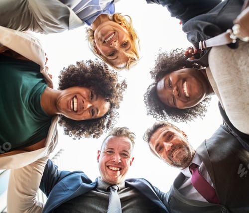 Preview: Successful and happy business team