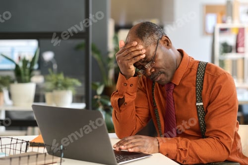 Preview: Senior Man Suffering at Work