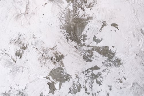 Preview: Abstract background from white concrete texture with cracked and scratched and strokes of plaster.