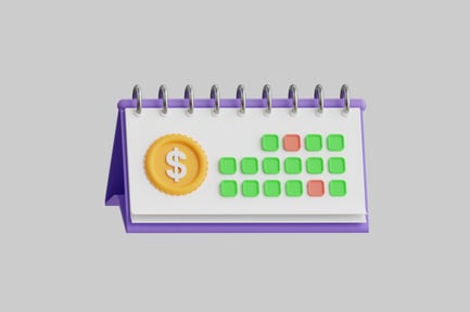 Preview: Financial calendar event planner