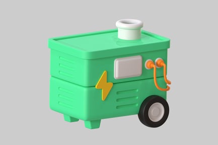 Preview: Stylized Portable Power Generator