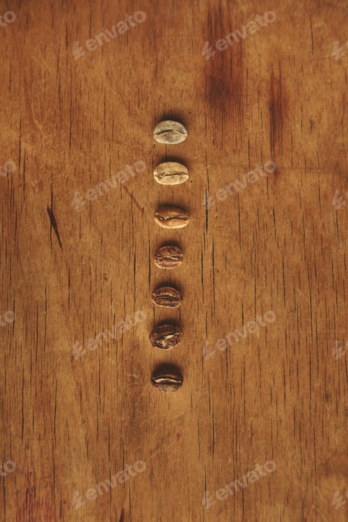 Preview: Different grades of coffee bean professional roasting process