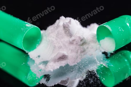 Preview: capsules tablets powder closeup