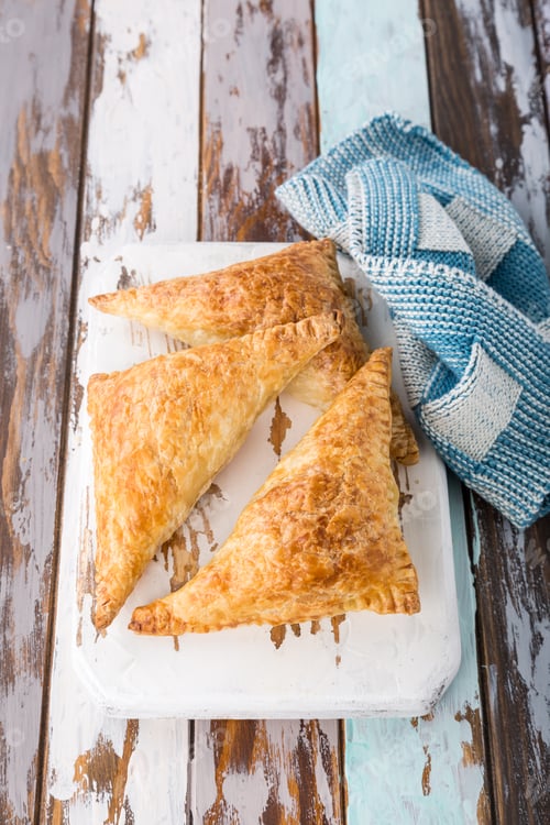 Preview: Puff pastry triangles
