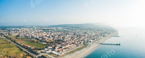 Preview: Gioia Tauro Calabria city aerial