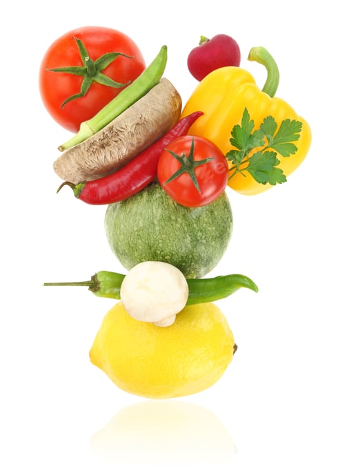 Preview: Balanced diet with vegetables