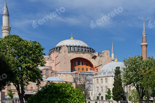 Preview: Hagia Sophia, Ayasofia historical place landmark in Istanbul, Turkey
