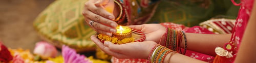 Preview: Mom And Daughter Holding Candle
