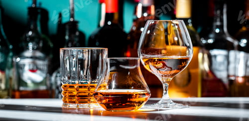 Preview: Strong hard alcoholic drinks