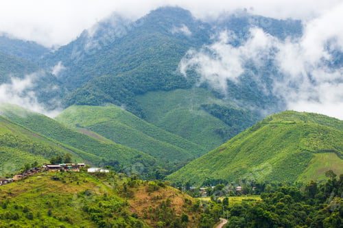 Preview: Mountain view from nan sapan thailand