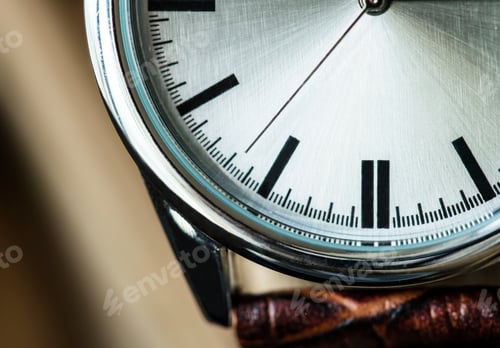 Preview: Closeup macro shot of a watch