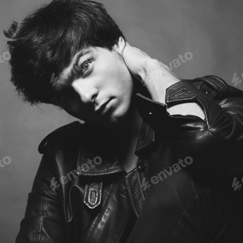 Preview: Portrait of handsome young man