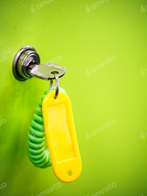 Preview: Yellow keychain