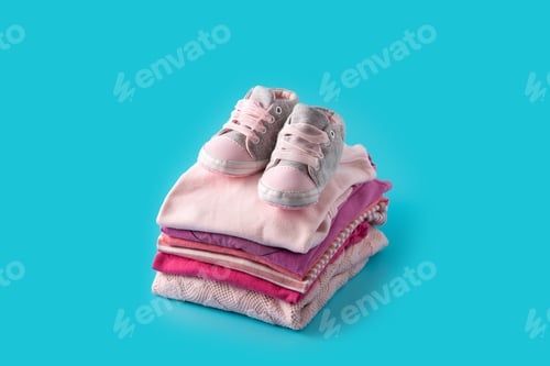 Preview: Baby rompers and baby shoes