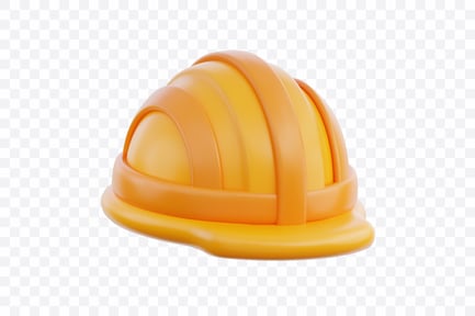 Preview: Yellow Safety Helmet