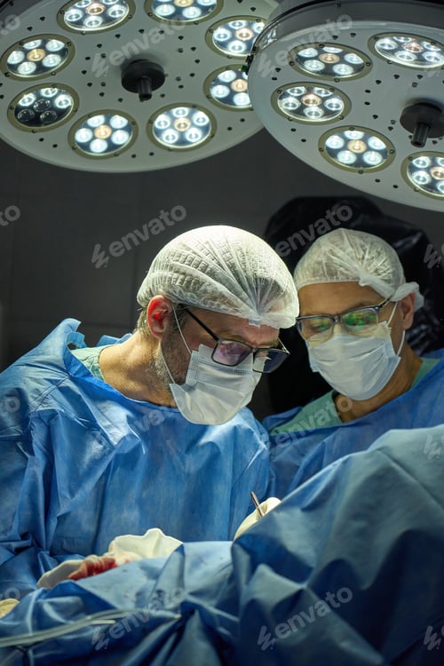 Preview: Medical professionals conducting a complex surgery
