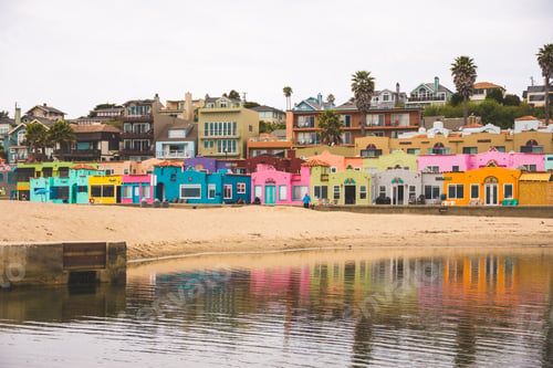 Preview: Colorful beach houses vacation