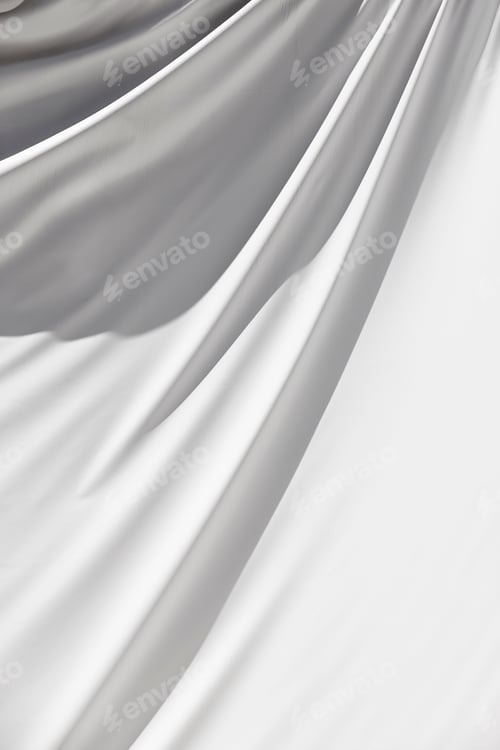 Visualização: Cobertura externa de fachada de edifício em plástico branco. Espaço de cópia. Obras de restauração