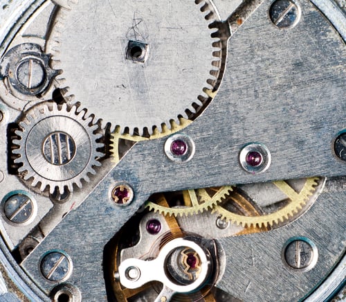 Preview: Close-up on clock mechanism