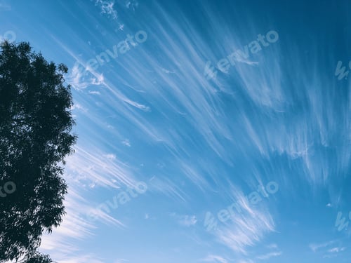 Preview: Blue sky and beautiful clouds