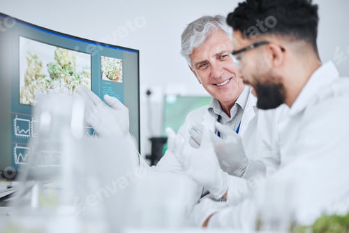 Preview: Plant analysis, talking and men with a computer for ecology science, research and innovation. Smile