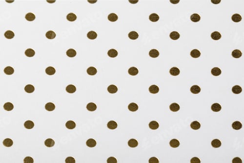 Preview: White Surface with Organized Golden Brown Dots