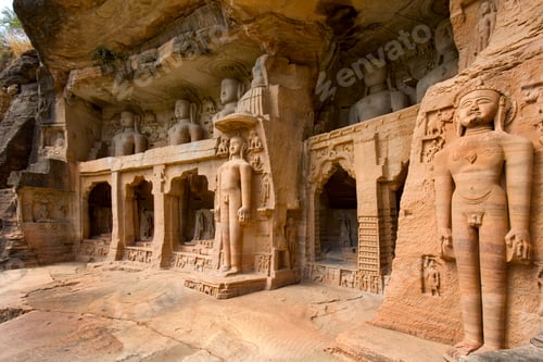 Preview: Jain sculptures at Gwalior in central India